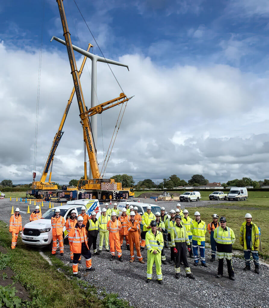 400 kV T-Pylon, Somerset, UK